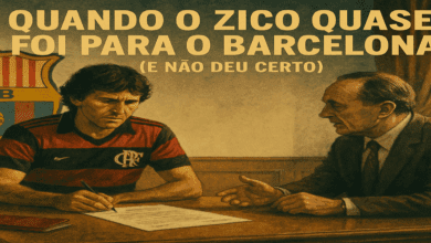 Quando Zico quase foi para o Barcelona