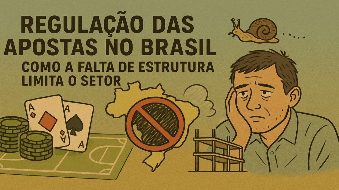 a falta de estrutura de leis no Brasil, trava investimentos