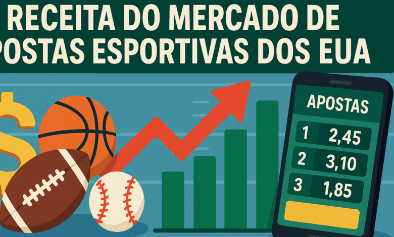 receitas de apostas nos estados unidos aumentam