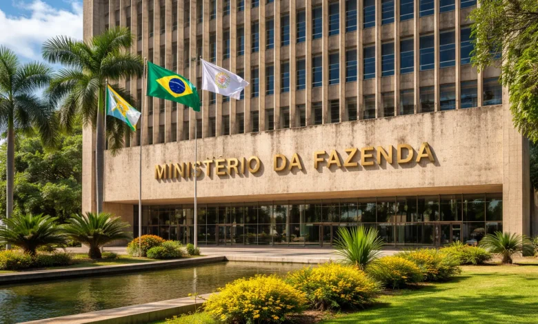 Ministério da Fazenda abre consulta pública para regulamentar fornecedores do setor de apostas no Brasil 7 imagem ficticia da entrada do ministerio da fazenda