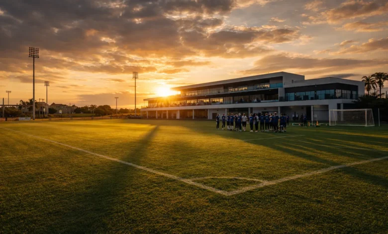 centro de treinamentos de futebol