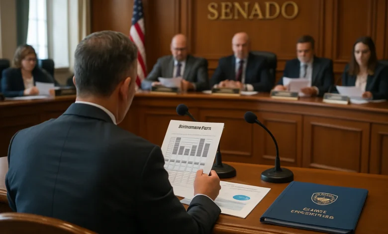 Santaella, Senado, multas — Audiência no Senado sobre multas de máquinas e possível impacto no fundo de aposentadoria da Polí